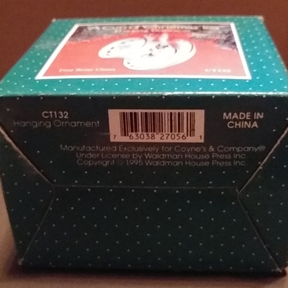 A Cup of Christmas Tea China Cup Hanging Ornament.  9A - Picture 3 of 3